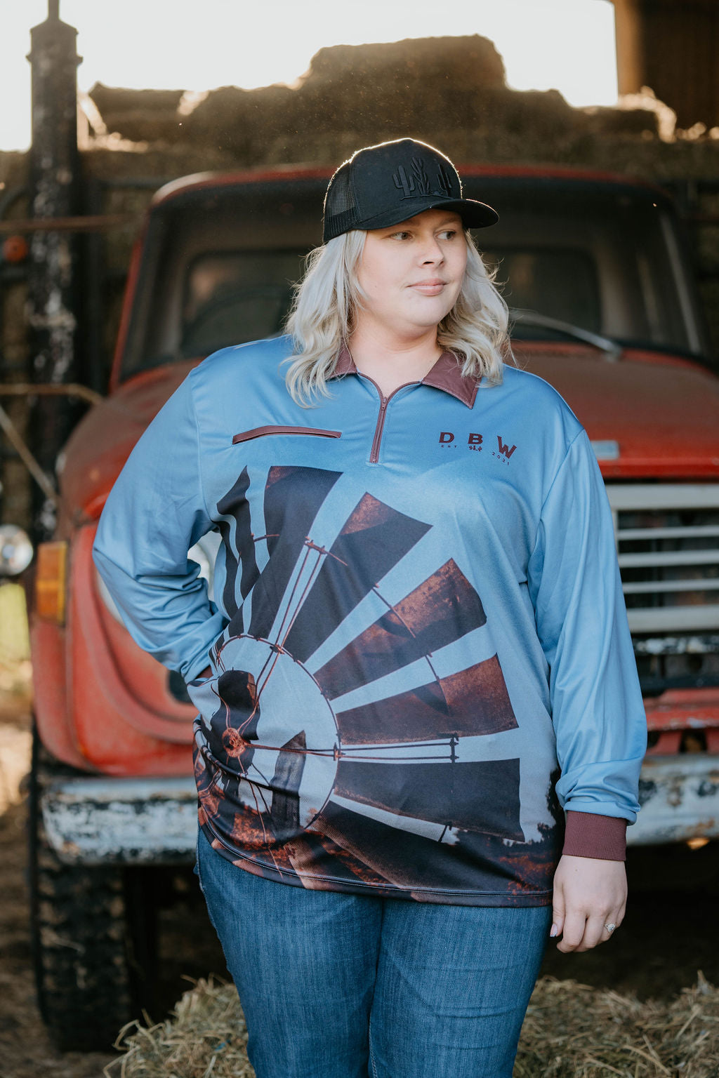 The Rustic Windmill Fishing Shirt