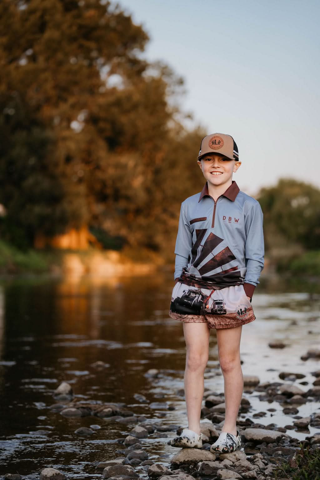Kids -The Rustic Windmill Fishing Shirt