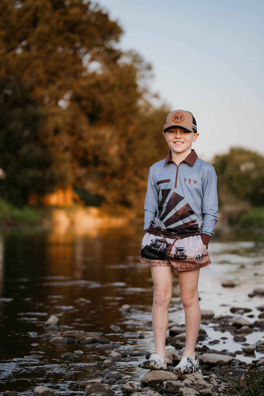 Kids -The Rustic Windmill Fishing Shirt