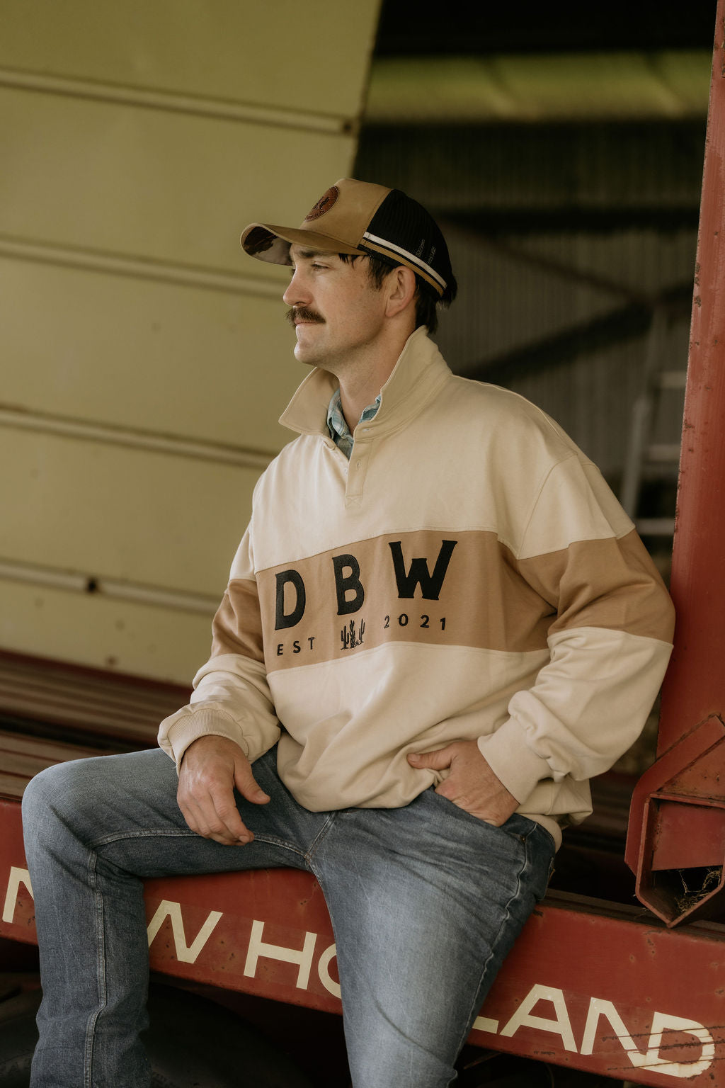 The Drover Rugby Jumper