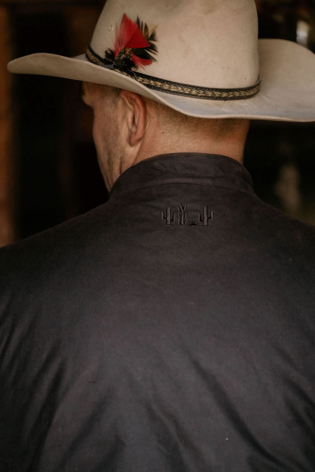 The Bushman’s Waxed Oilskin Vest