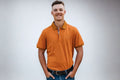 The Essential Men’s Polo - Rust