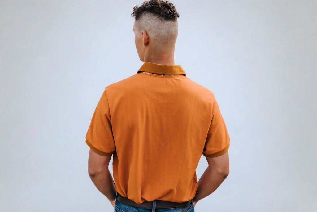 The Essential Men’s Polo - Rust