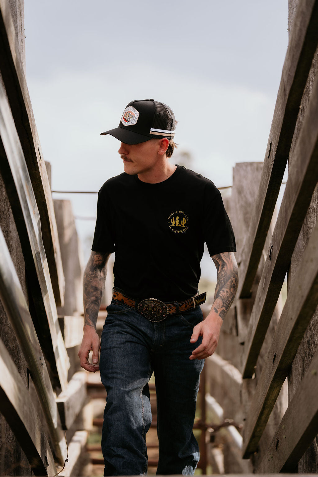 Classic DBW Gold Print - Western Wear Shirts