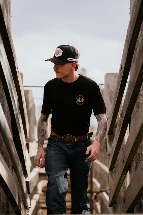 Classic DBW Tee, Gold Print