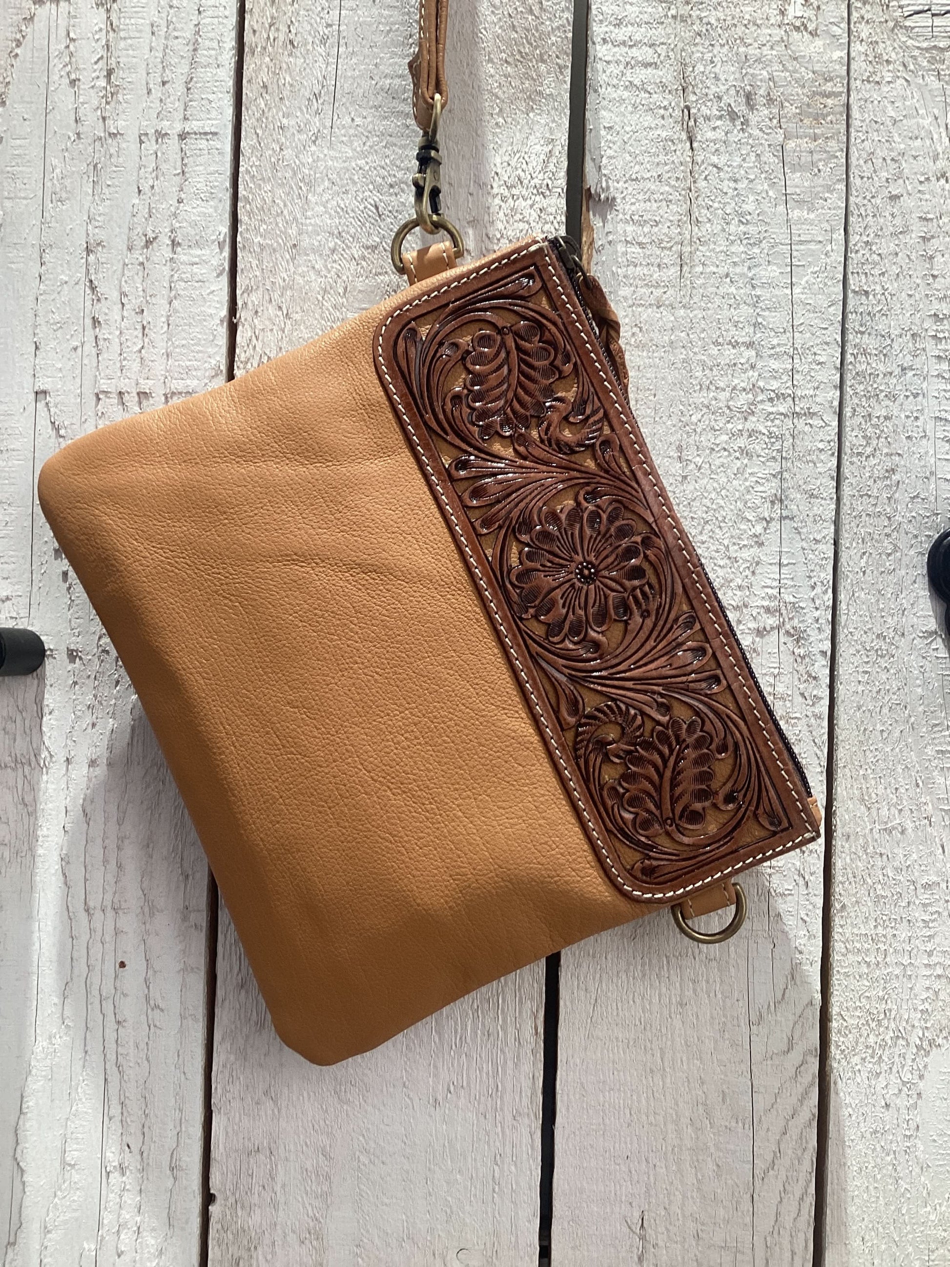 The Lainey - Tooled Clutch