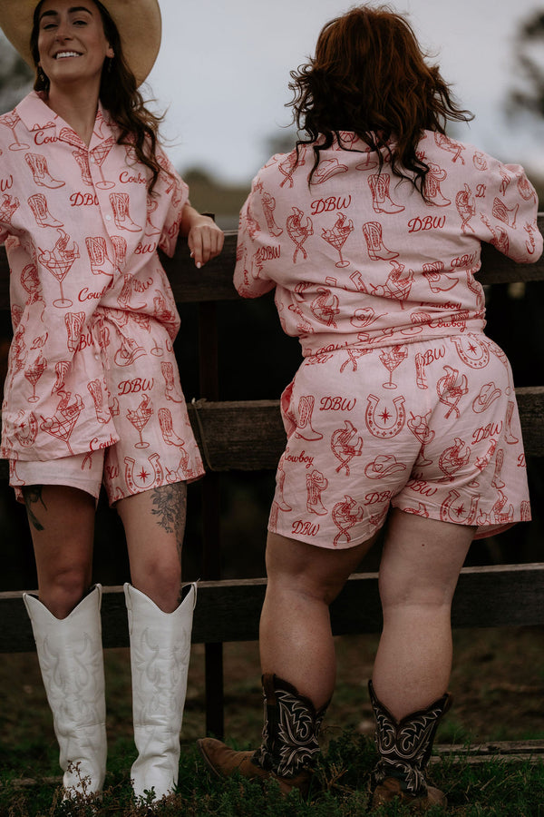 The Cowboy Club Linen Shorts