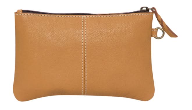 Indigo Hand Tooled Clutch