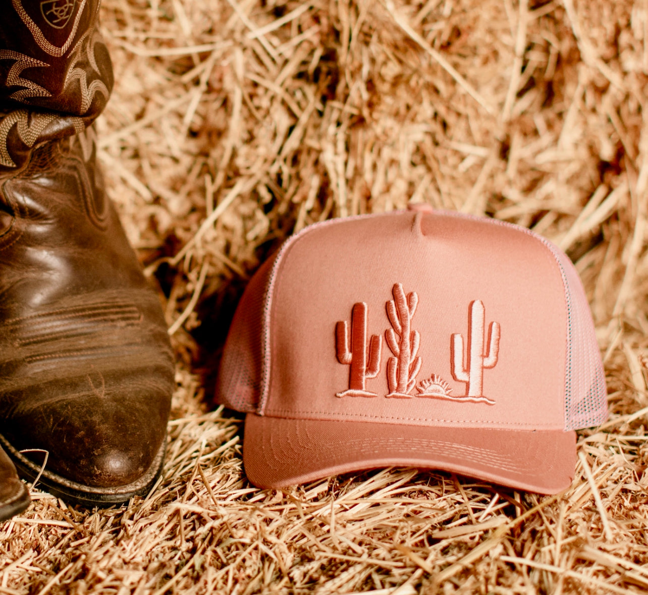 B2B Signature Trucker Cap - Dusty Pink
