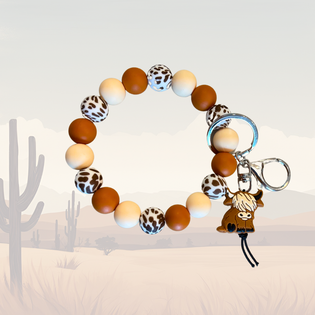 Highland Keychain Wristlet