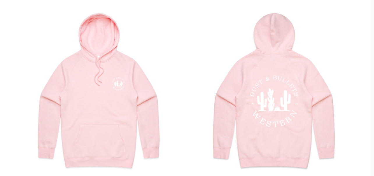 Outback Classic Midweight Hoodie - Soft pink