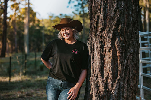 Classic DBW Tee, Pink Print