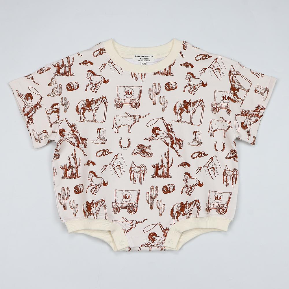 Bubble Romper - The Western