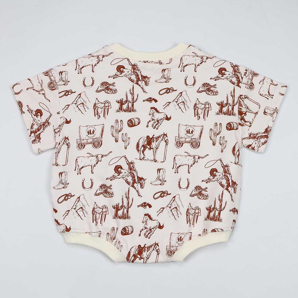 Bubble Romper - The Western