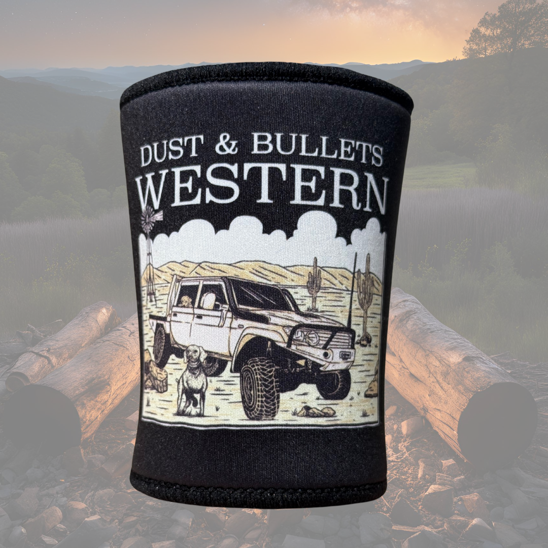 Landcruiser Western Style Stubby Cooler