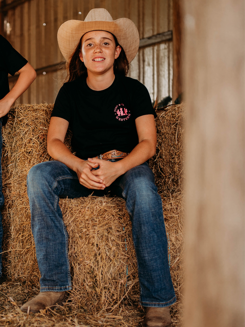 Kids Classic DBW Tee, Pink Print