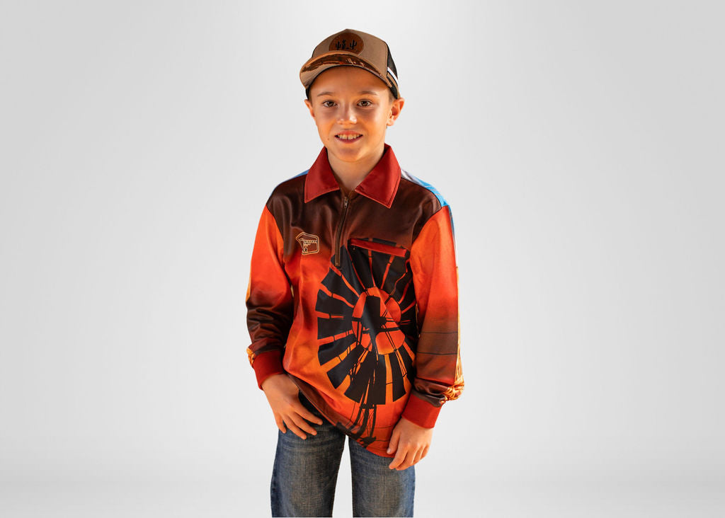 Kids -The Outback Fishing Shirt