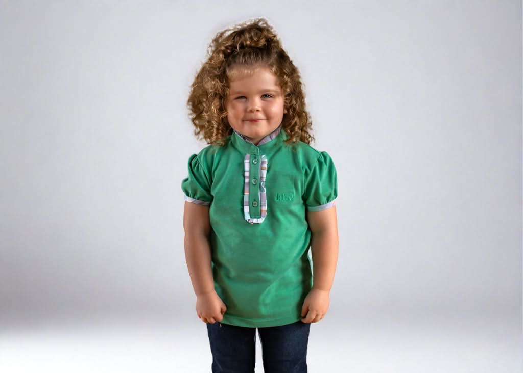 Kids - The Essential Polo -  Sage Green