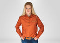 Women’s Outback Work Shirt - Brown