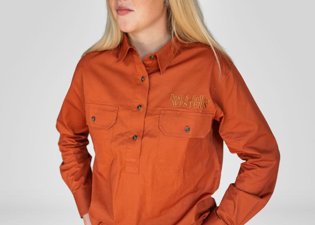 Women’s Outback Work Shirt - Brown