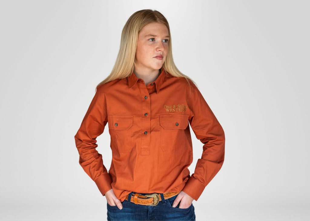 Women’s Outback Work Shirt - Brown