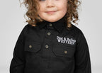 Kids Outback Western Work Shirt in Black