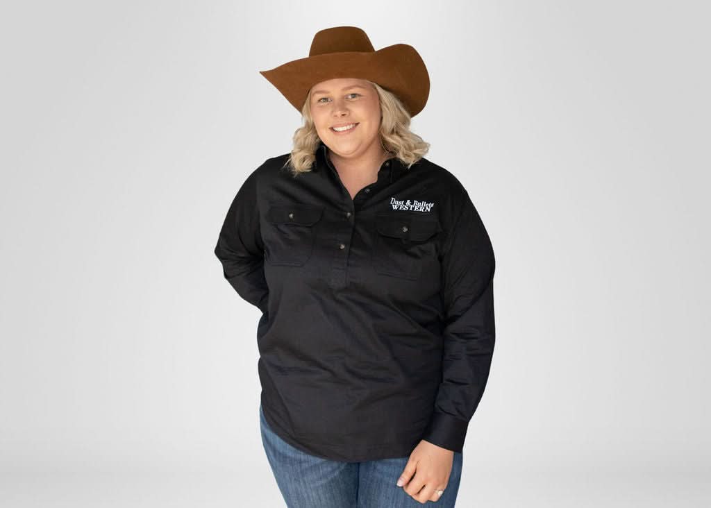 Women’s Outback Work Shirt - Black