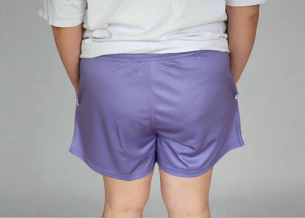 Adults - DBW Western Footy Shorts in Purple