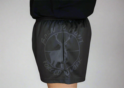 Adults - Born to Hunt Western Footy Shorts