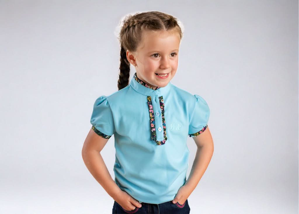 Kids - The Essential Polo -  Sky Blue