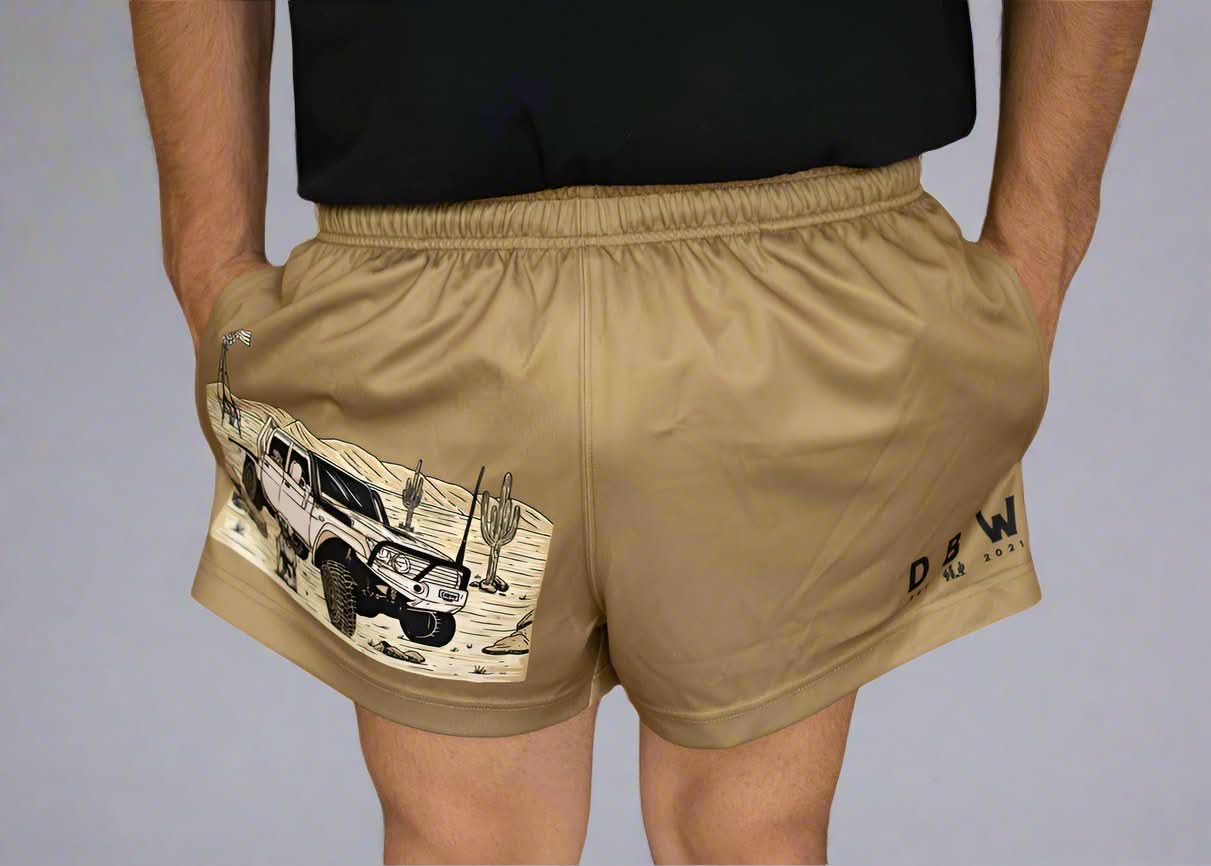 Adults - Land Cruiser Western Footy Shorts