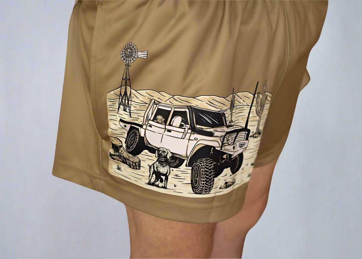 Adults - Land Cruiser Western Footy Shorts