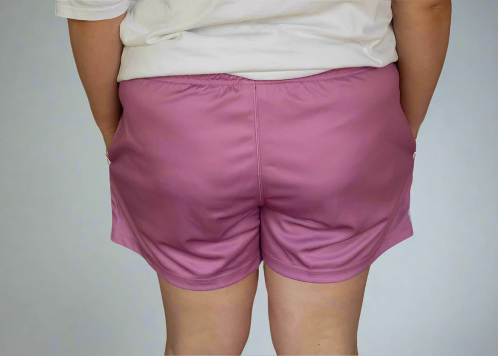 Adults - DBW Western Footy Shorts in Pink