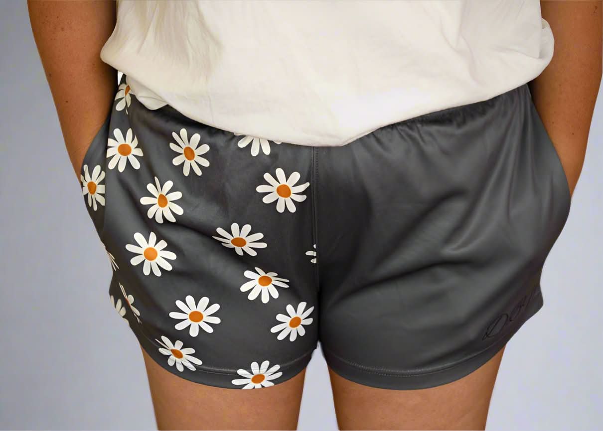 Adults -Daisy Western Footy Shorts
