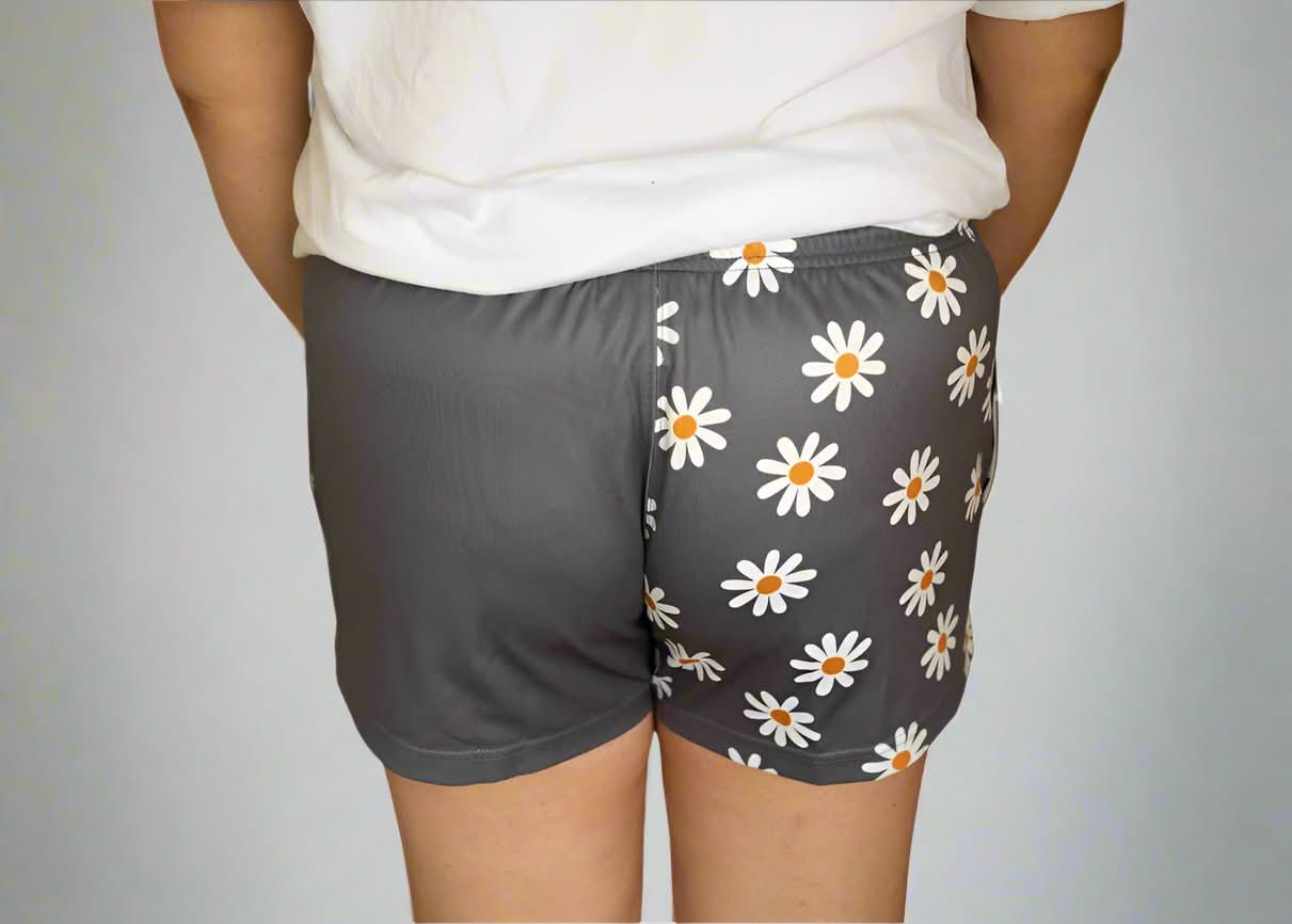 Adults -Daisy Western Footy Shorts