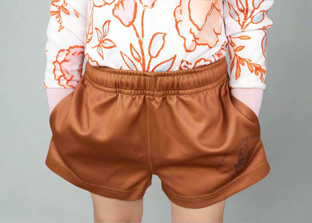 Kids - Bucking Bull Western Footy Shorts
