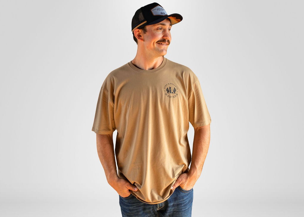 Born to hunt, Forced to work T-shirt - Khaki