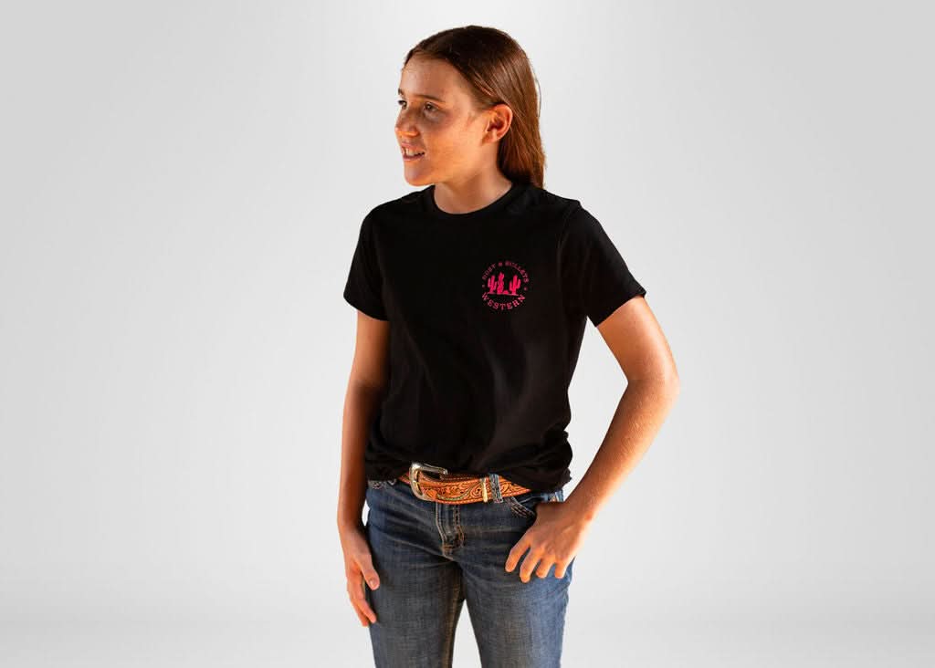 Pink print Classic DBW T-shirt - KIDS