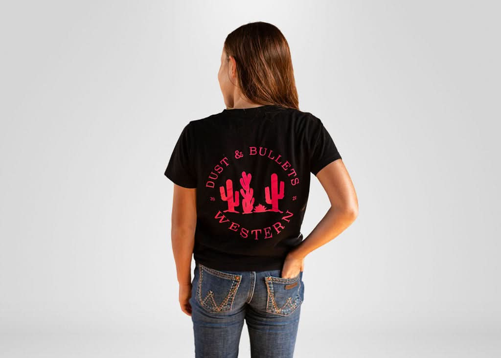 Pink print Classic DBW T-shirt - KIDS