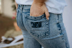The Abby Bell Bottom Jeans