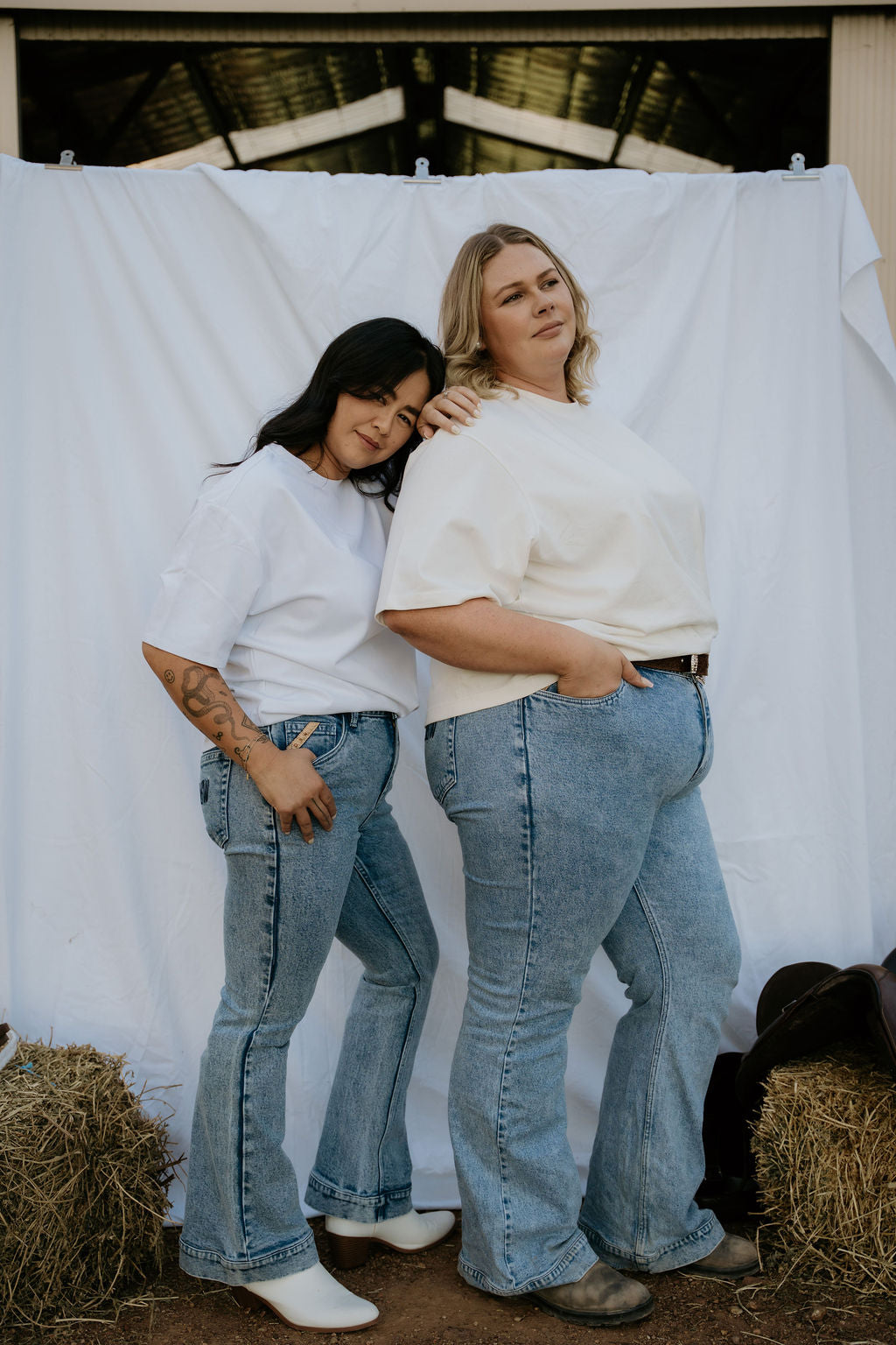 The Abby Bell Bottom Jeans