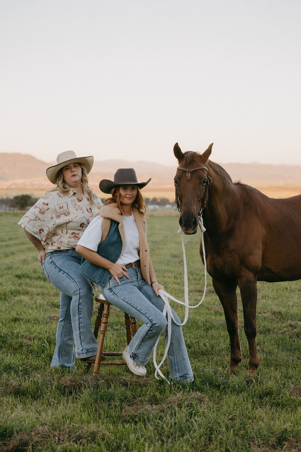 The Abby Bell Bottom Jeans