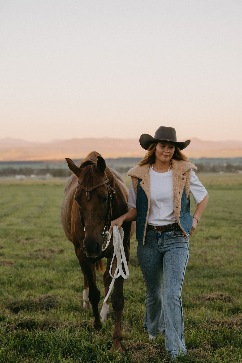 The Abby Bell Bottom Jeans