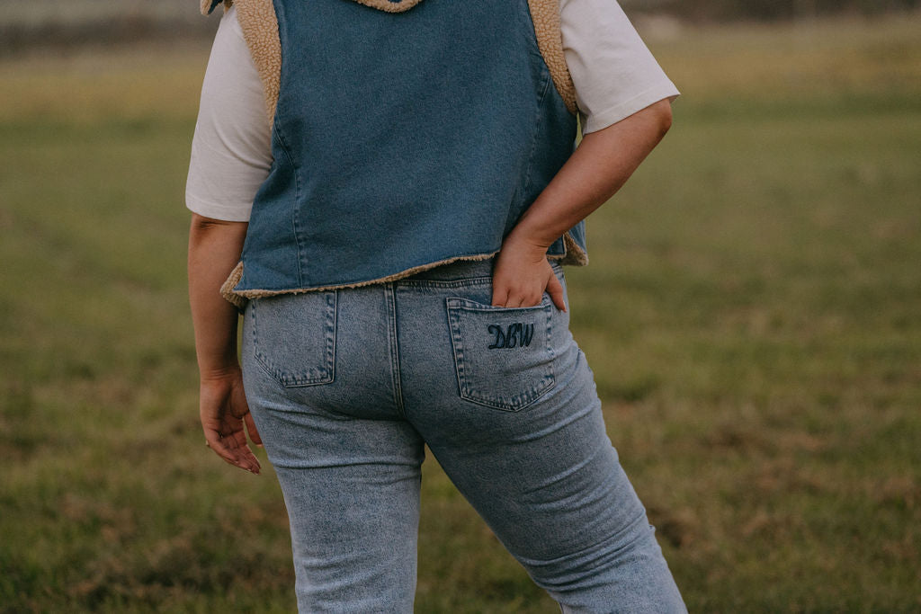 The Abby Bell Bottom Jeans
