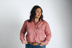 Women’s Outback Work Shirt - Dusty Pink