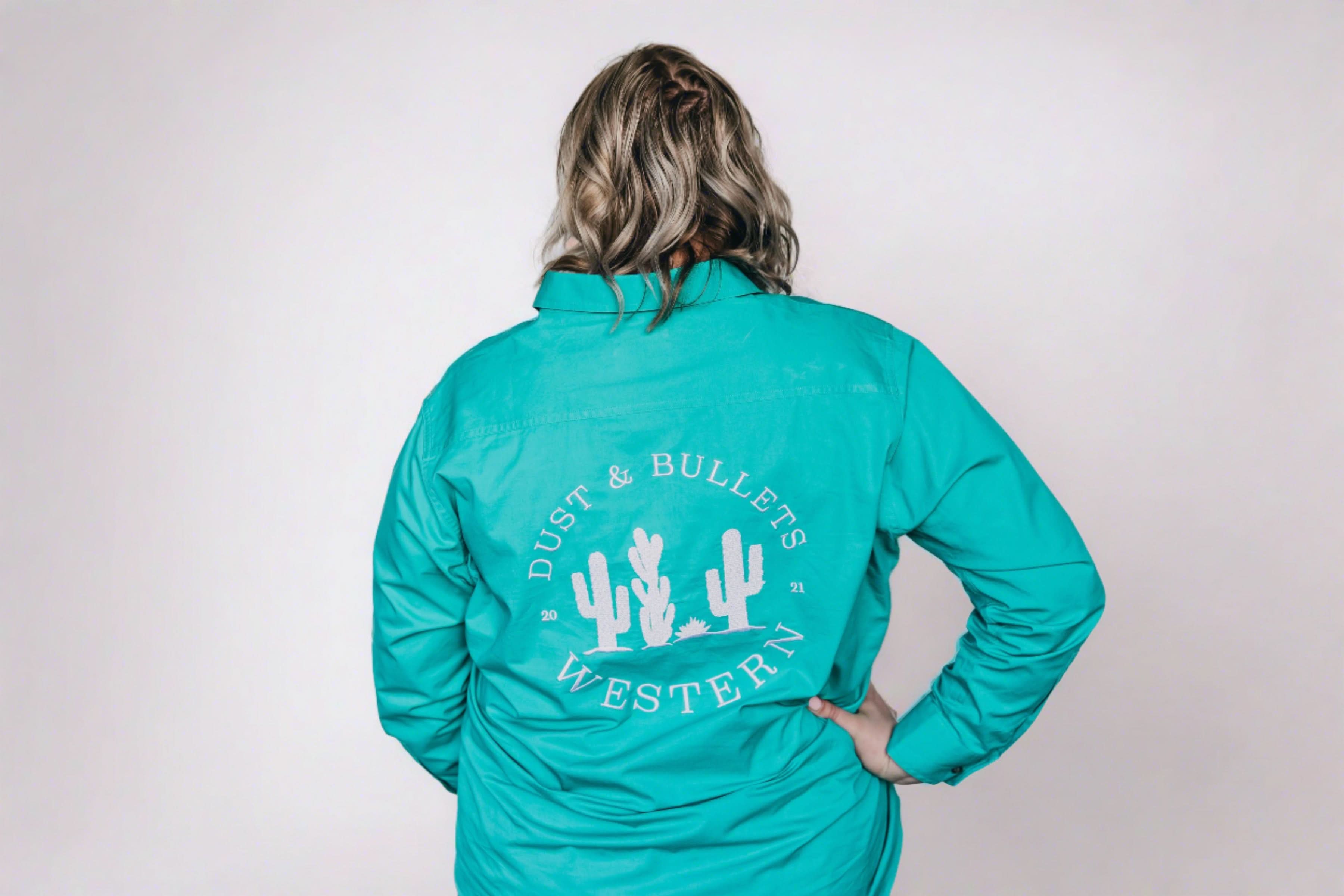 Women’s Outback Work Shirt - Teal