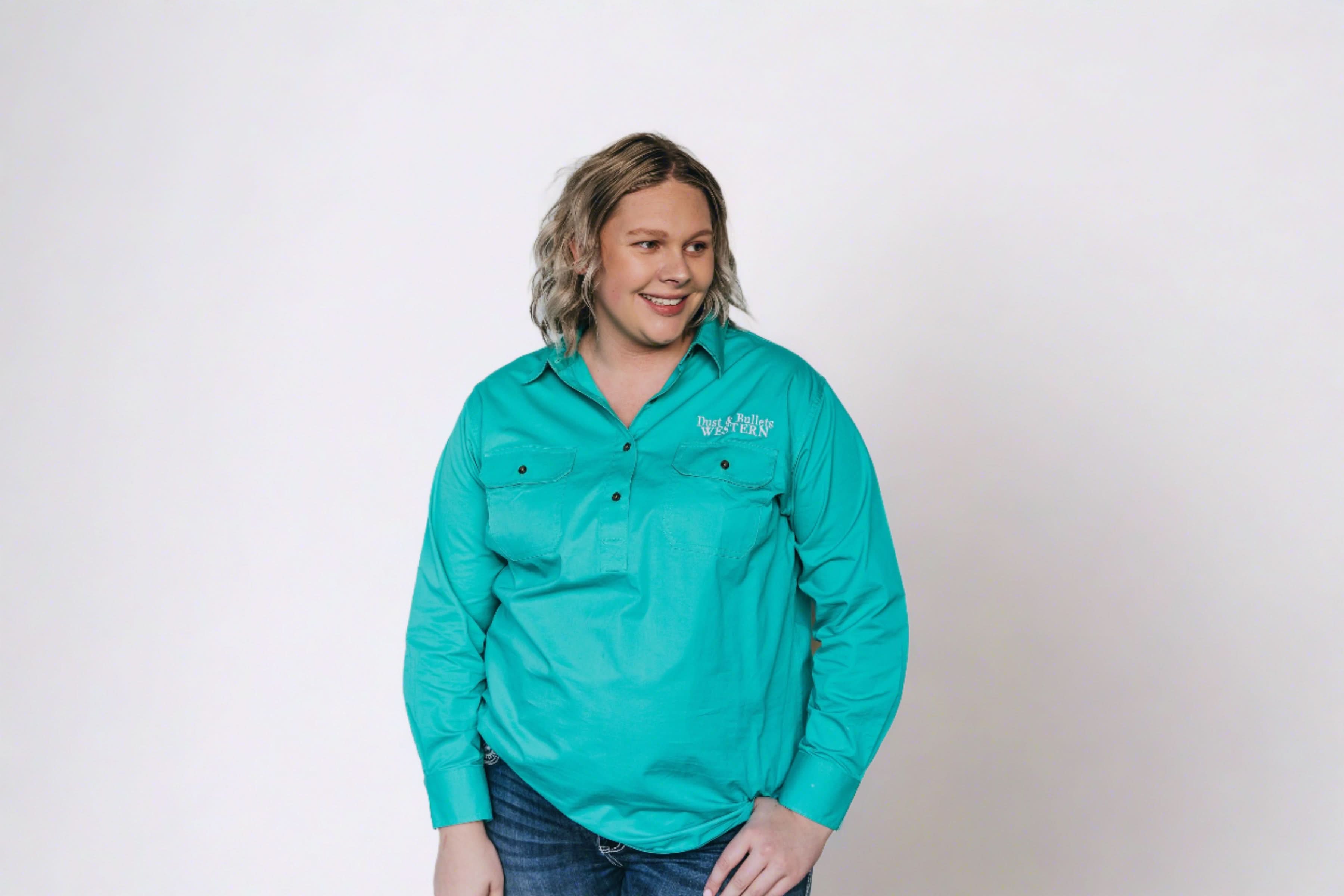 Women’s Outback Work Shirt - Teal