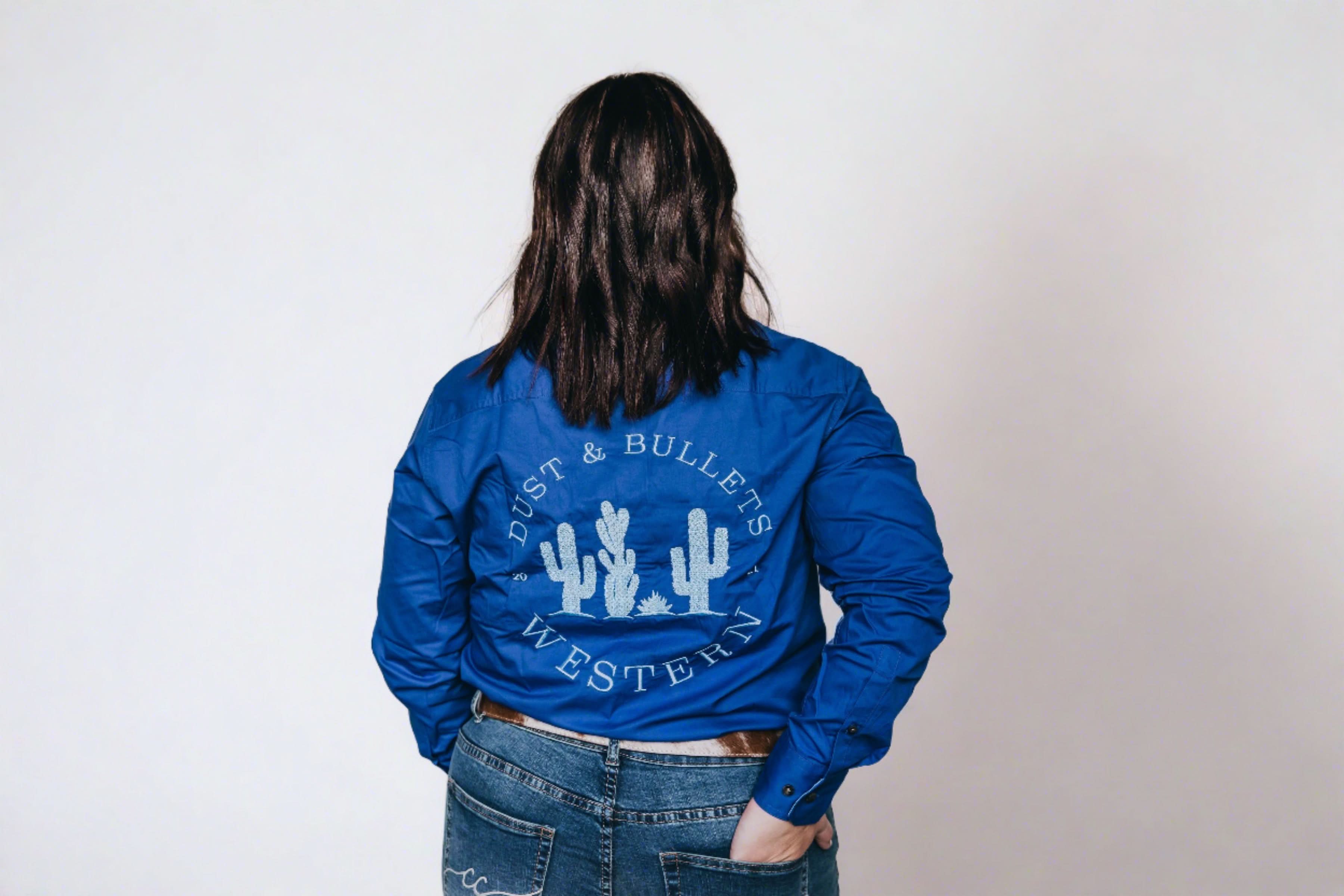 Women’s Outback Work Shirt - Blue