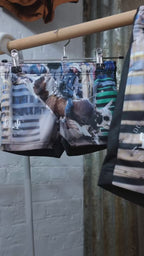 Kids - The Bull Rider Western Footy Shorts