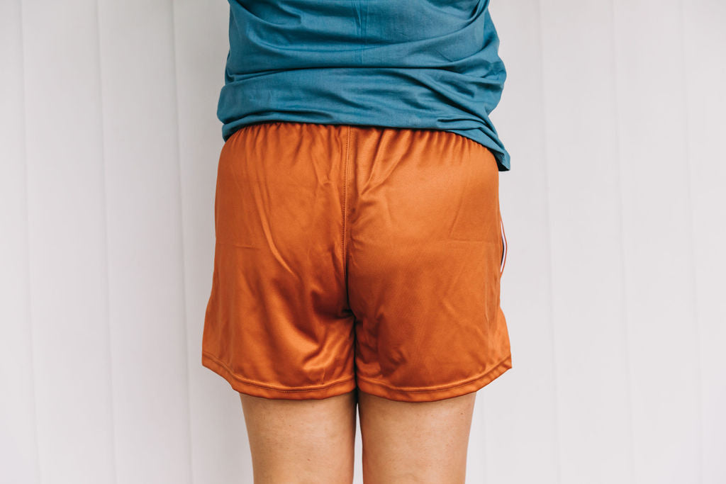Rust Footy Shorts